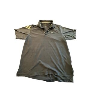Adidas X Audi Polo‎ Men's Size Large Climalite Short Sleeve Collared 1/4 Button